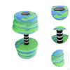 Aquatic Dumbbell Barbell Float Portable Swim Training Equipment Water Aerobic EVA