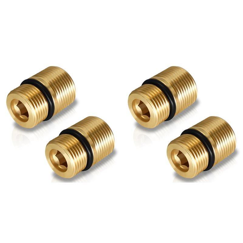 

ABUL-4Pcs 7110264 Water Outlet Fitting Pressure Washer Pump Parts,M20 Male To M22 Male Water Outlet Connector