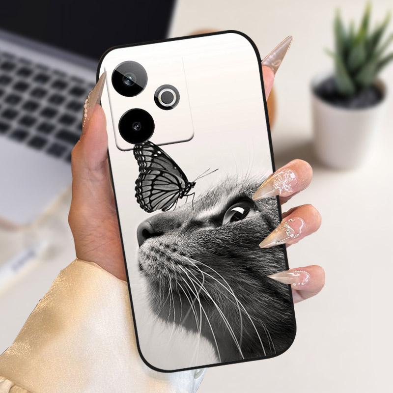 For Realme GT 7 T GT7T Case 2025 New Fashion Soft Silicone TPU Phone Back Cover For Realme GT7 Pro RMX5011 Shell Shockproof Capa