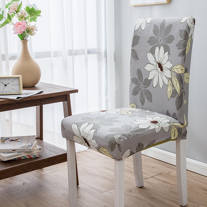 High Elastic One-Piece Chair Cover for Dining Chairs All-Season Stylish and Durable