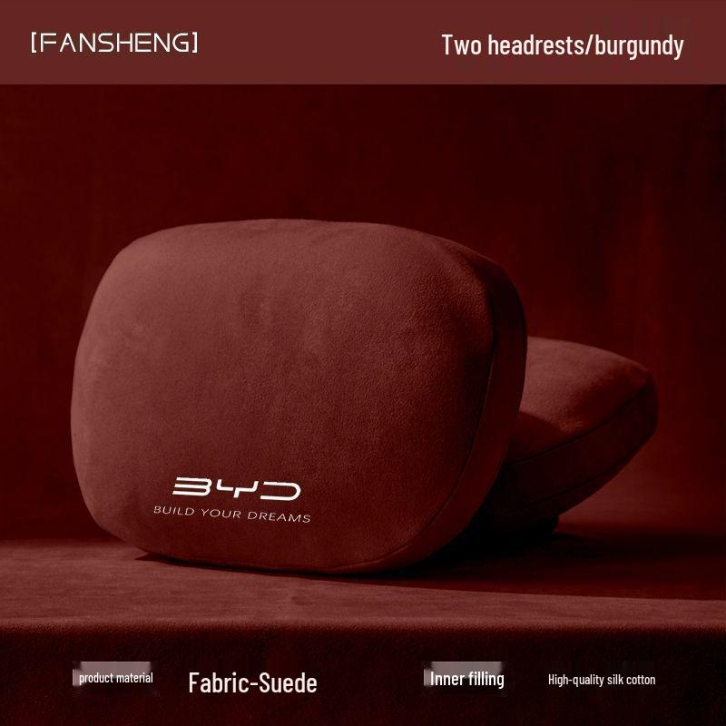 Neck Pillow for BYD Song Plus DM-i, Qin Plus, Tang, and Han EVs - Car Headrest Support