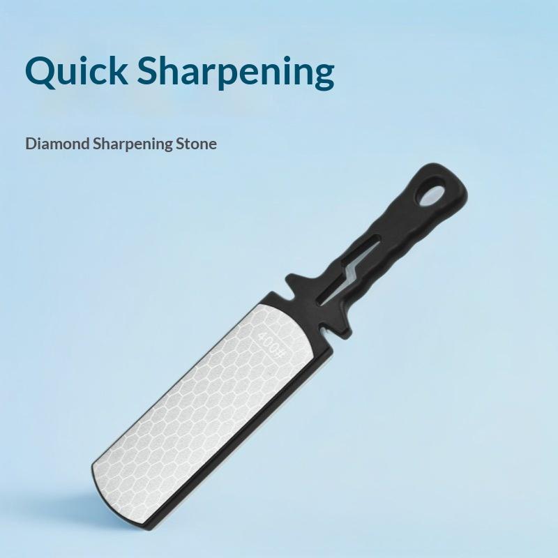 1 PC Emery Sharpening Tool for Home Use, 400 Grit Sharpening Stone - A Great Tool for Sharpening Scissors and Kitchen Knives