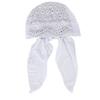 Solid Color Muslim Headscarf Hat Thin Summer Rhinestone Hijab Caps  Ramadan