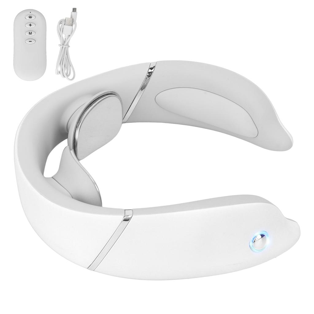 Elektrisches Nackenmassagegerät 6 Modi 16 Stärkestufen Sprachansage Intelligente Nackenentspannungsmassage