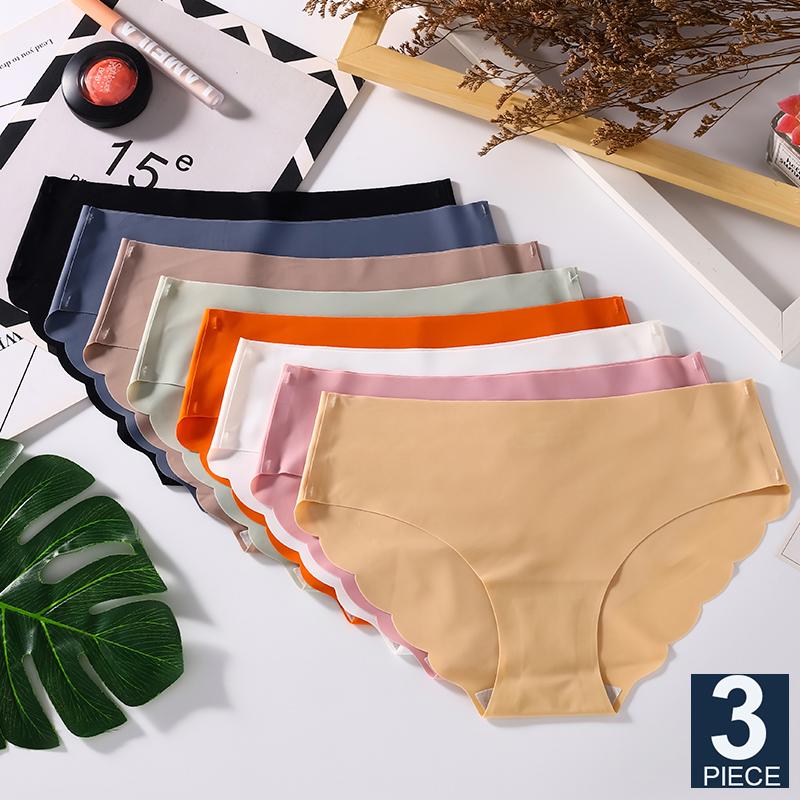 Confezione Da 6 Mutandine Donna A Vita Alta Invisibili, Senza Cuciture E Senza VPL, Morbide E Traspiranti, Vari Colori