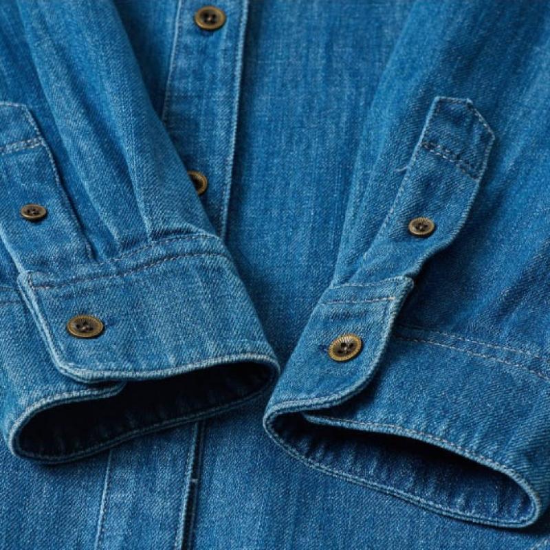 Bcbg Classic Denim Blouse B4s2b423