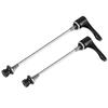1 Pair   Quick Relse Skewers Axle Skewer 157MM 197MM for   Road Bike Black