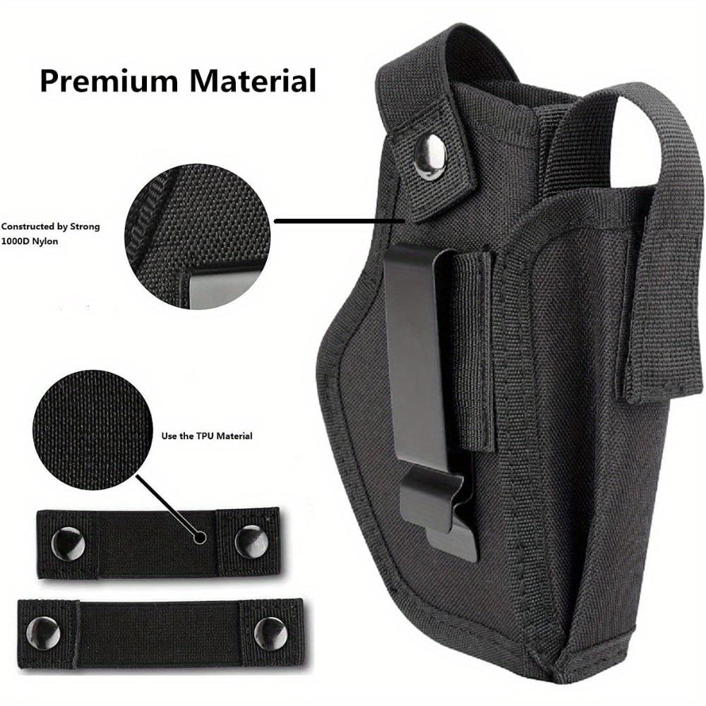 1PC Universal Gun Holster with Mag Pouch for Concealed Carry Inside or Outside The Waistband Pistols Holsters for Right and Left Hand Draw Holster