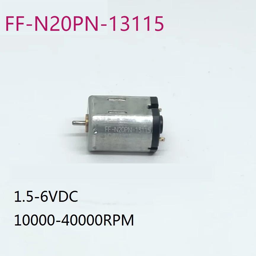 

1PCS Brand New FF-N20PN-13115 N20 Micro DC Motor 1.5-6VDC 40000RPM High Speed Precious-metal Brush 0