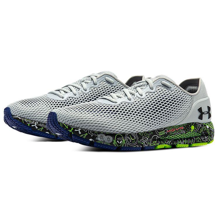 Under Armour Sonic 4 Fashion Fabric Low-Top Casual Running Shoes Men sneakers Haze-Gray 3025208-100