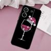 Coffee Wine Cup Case For Xiaomi Redmi Note 14 13 12 11 10 9 15 Pro Plus Redmi 15 14C 10C 12C 13C 15C Cover