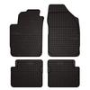 Dywaniki Samochodowe Gumowe Do: Alfa Romeo Giulietta Hatchback (2010-2020) - Czarne, Dopasowane