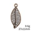 NewArrivals Charm Italian Bracelet Leaf Charms Pendant Women's Clothing Man Pendant
