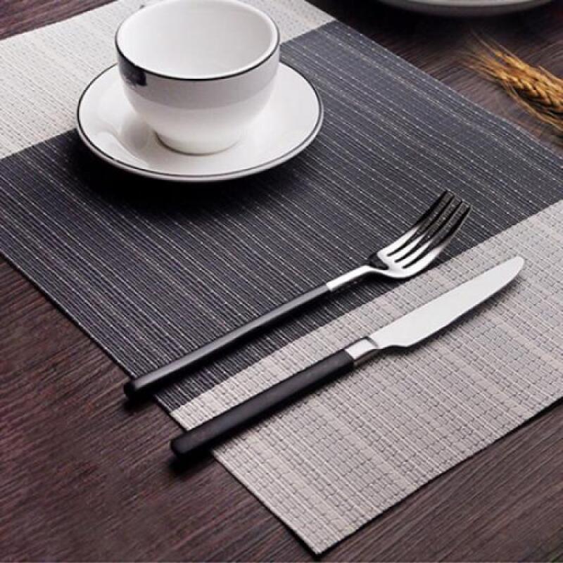 1 x Modern Color Mix Placemat (random color)