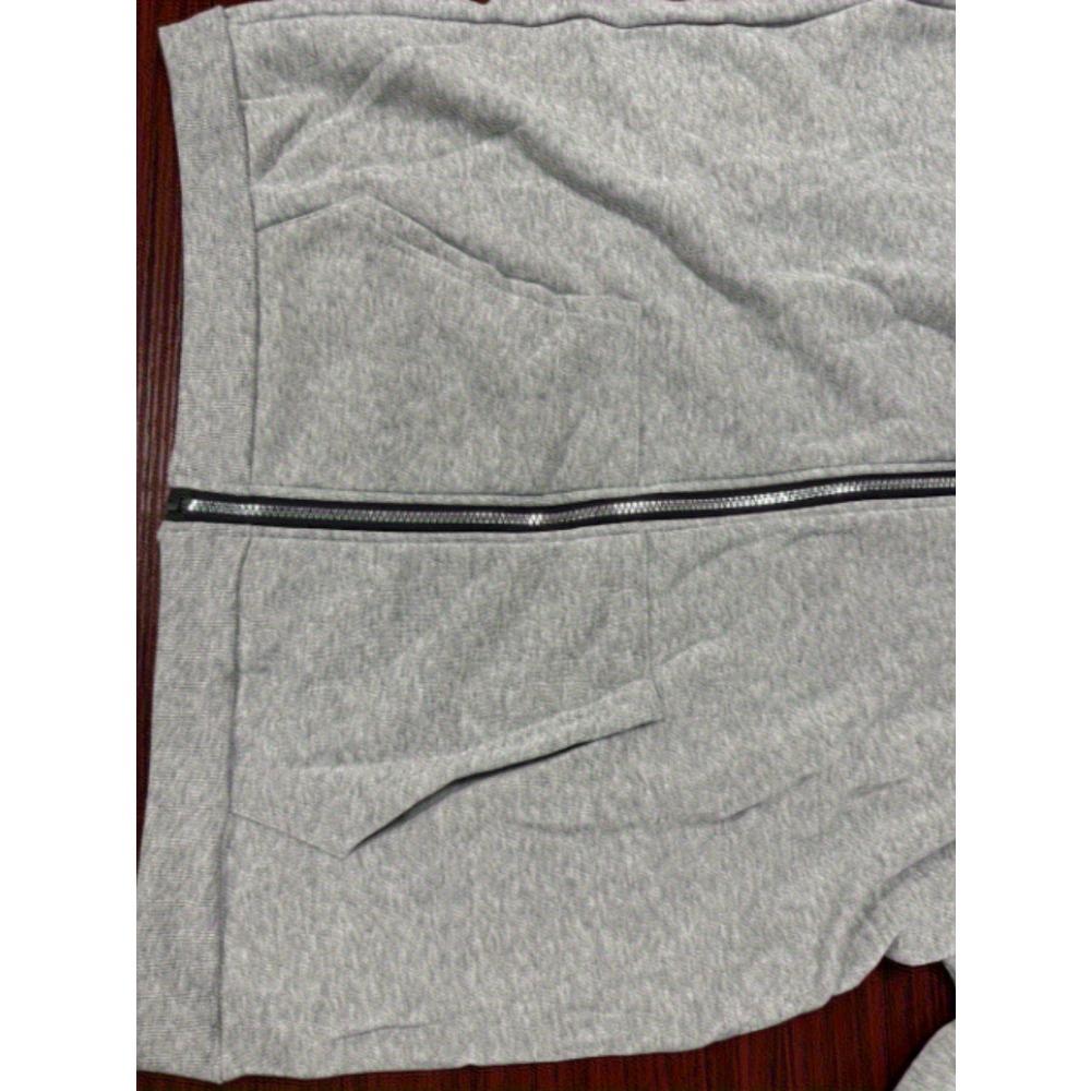 Men's Hooded Zipper Sweatshirt - Loose Fit Street Jacket Zipper Hoodie Warm and Frost Resistant Clothing