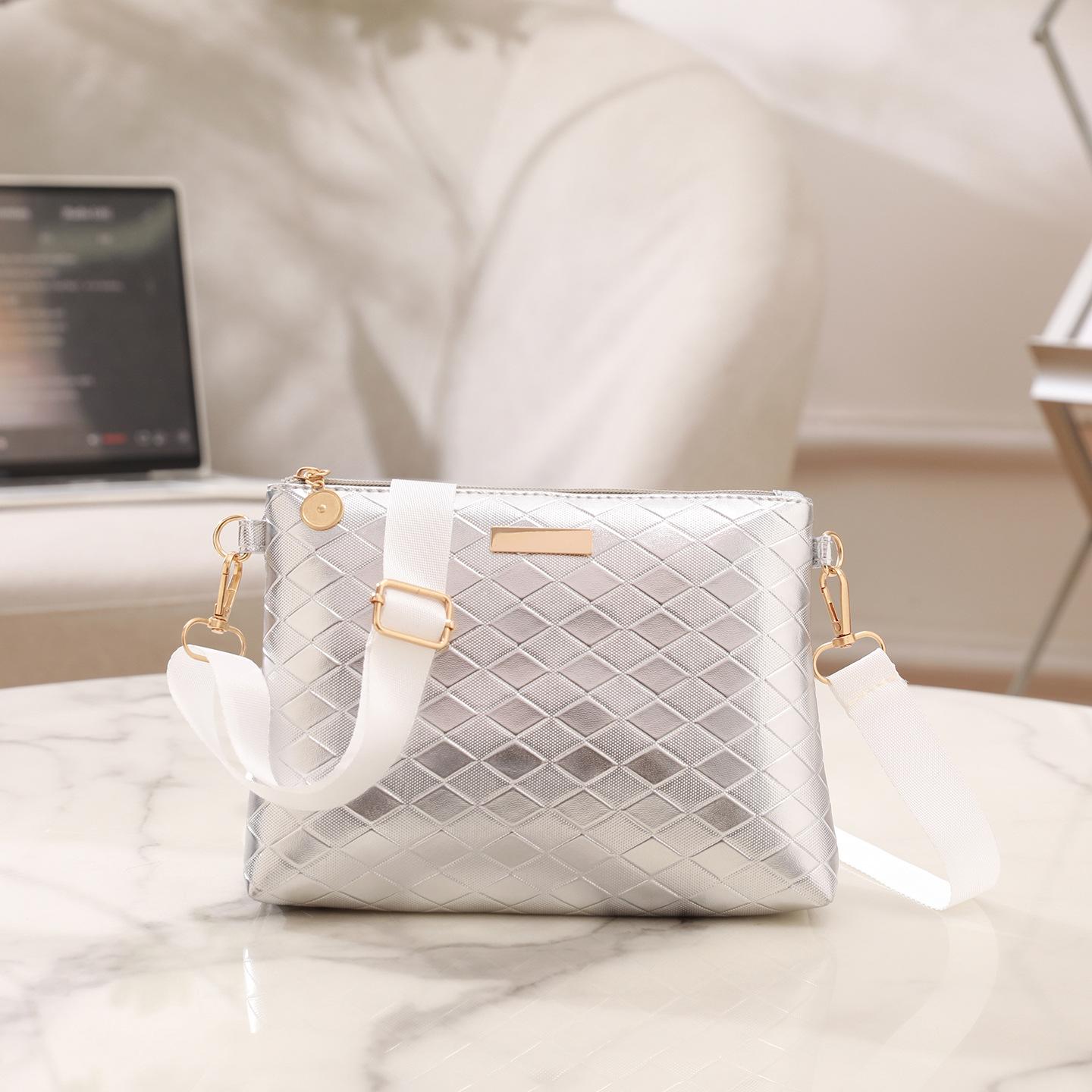 

JYL TS Women s Sling Bags Mini Bag 144 Shoulder PU Embossed Korean Bag жовто-персиковий