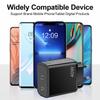 40W Dual PD Type-C Fast Charger for Mobile Phones - Travel-Friendly Charger Head
