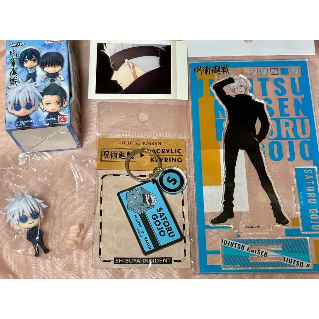 Jujutsu Kaisen Gojo Satoru PLAZA acrylic stand Jirori key chain figutto