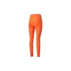 Saucony Sports Lifestyle Series Solid Color Mid-Rise Sports Long Pants Women Pants Blue Maple-Orange SC1230309A-OG09