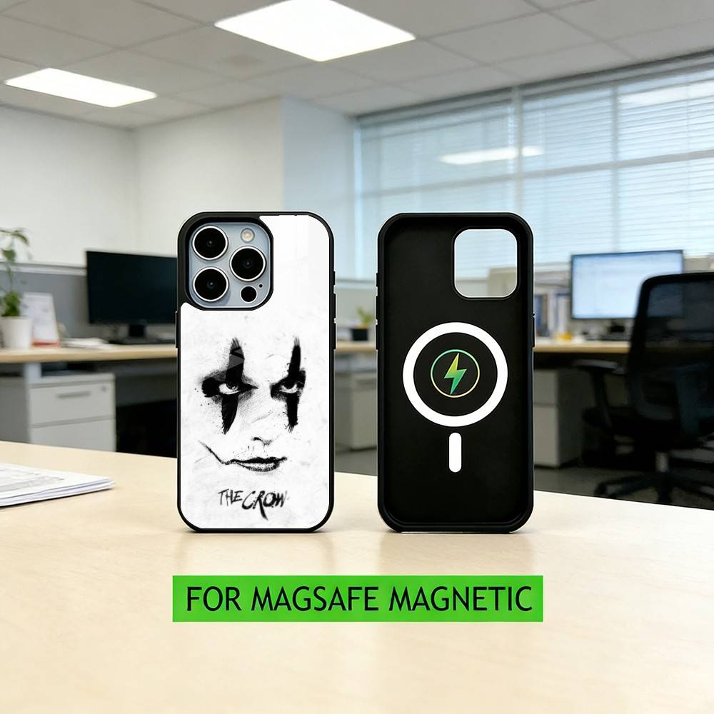 T-THE CROWS T-Thriller Phone Case For iPhone17,16,15,14,13,12,11 Plus,Pro Magnetic For Magsafe Wireless Charging