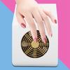 40W Nail Dust Collector Nail Art Suction Machine Vacuum Cleaner Manicure Tool White