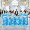 Curly Willow Table Skirt for Rectangle Round Tables 6ft Ruffle Tutu Table Cloth Reusable Table Skirt for Baby Shower Birthday Party Candy Cake Tables