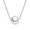 Zhongying Jewelry Elegant Imitation Pearl Pendant Necklace for Women - Versatile Clavicle Chain