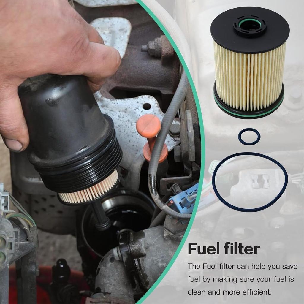 TP1015 Fuel Filter for G-M-C 3.0L / 6.6L L5P Duramax Vehicles 2020-2022 Sierra 1500 3.0L