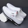 Nuove Scarpe Primavera da Uomo Scarpe Casual in Vera Pelle Scarpe Flat da Skateboard Mocassini Slip-on alla Moda