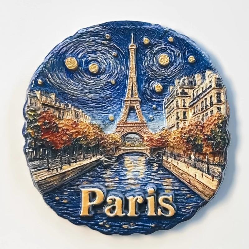 France Travel Souvenirs Alsace Fridge Magnets Paris Provence Marseille Nice Fridge Stickers Home Decoration Wedding Gifts