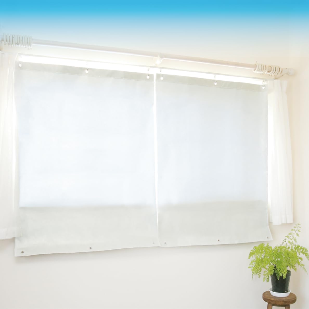 

Новый блокирующий УФ-свет, улучшенный отвод тепла, длина 120 см х ширина 90 см формальный [Модель 2025] Энергосберегающий экран, теплоизоляционная штора,