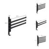 Plastic Wall Mount Hook With Rotatable Towel Rod For Bathroom Balcony And Living Space