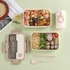 Microwave Dinnerware Food Lunchboxes School Child Plastic Lunch Container Bento Storage Cute Lunch Box for Kids Picnic School