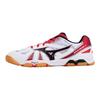 Mizuno Wave Medal 5 Non-Slip Durable Breathable Low-Top Training Shoes Unisex Sneakers White Red 81GA151509