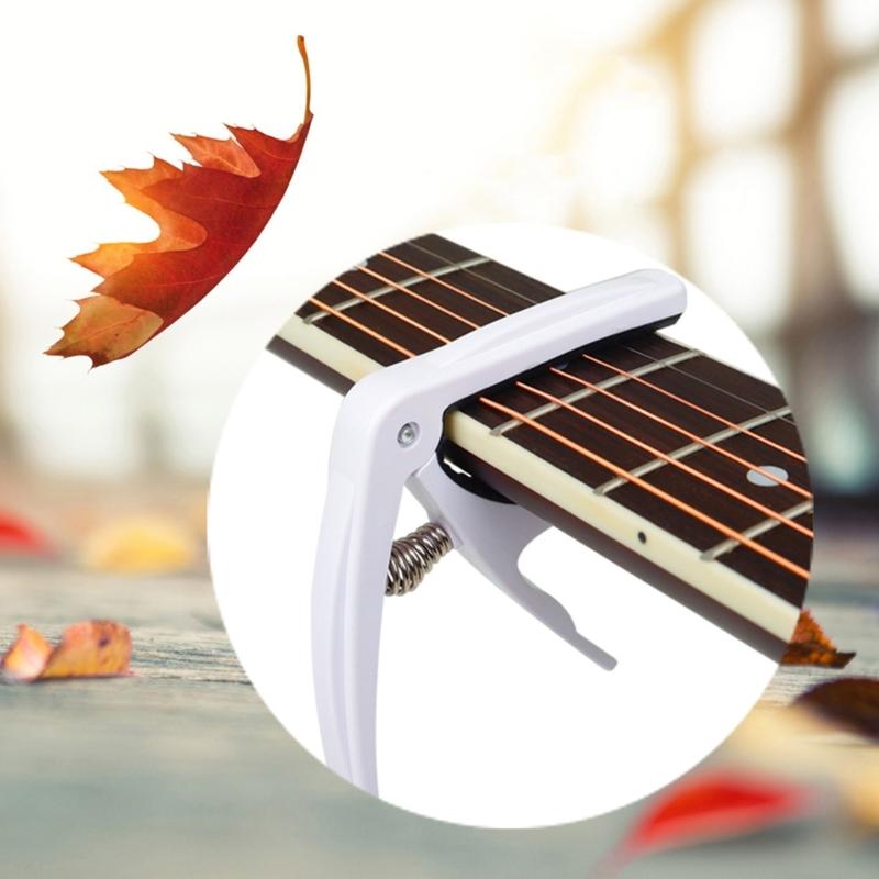 Universal Capo Guitar Accessories Quick Change Clamp ABS Plastic Acoustic Classical Guitar Capo for Guitar Parts