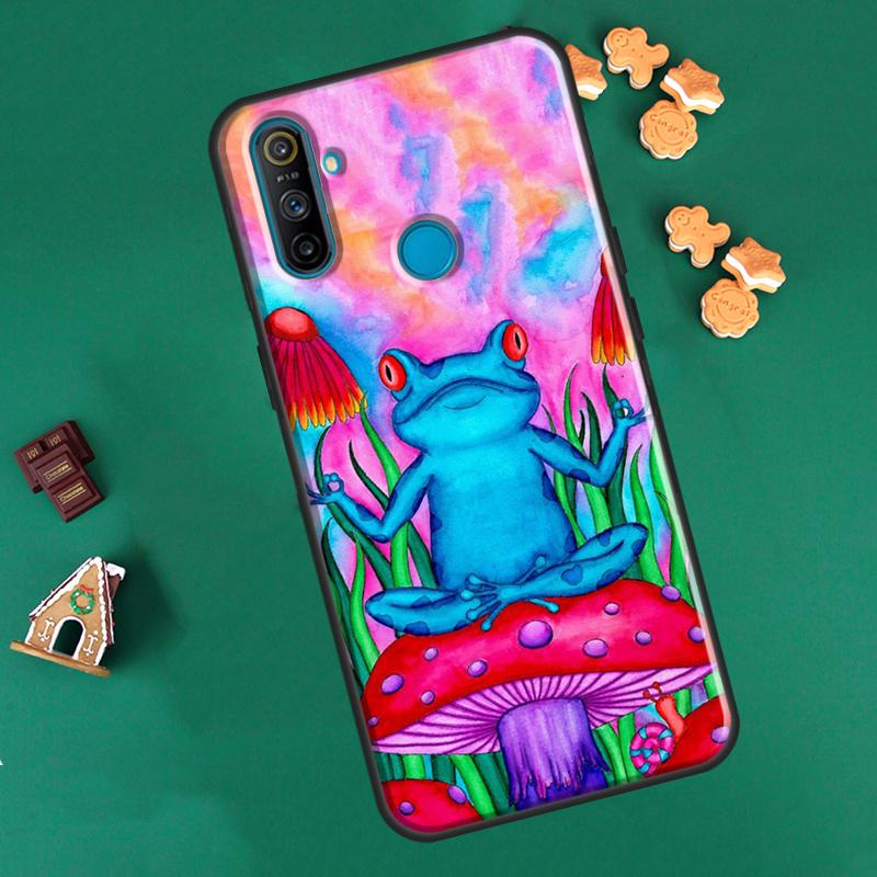Husa Froggy Art Groovy Hippie pentru OnePlus 10 Pro 9 Pro 8T 9R Nord2 Husa pentru Realme 8i 9i 8 Pro C21 GT Neo 2 Master