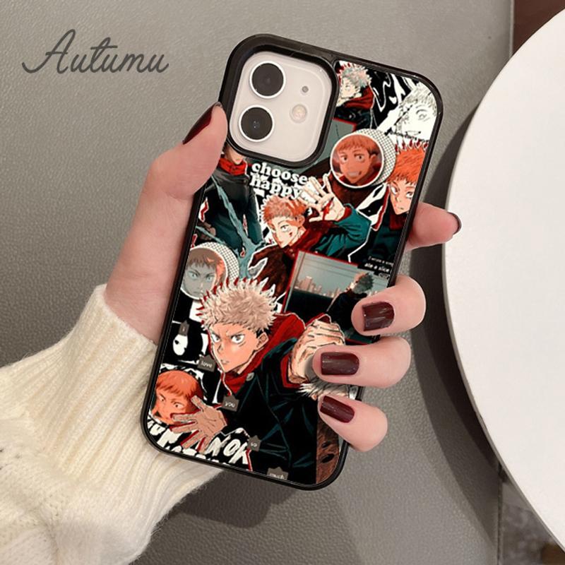 Jujutsu Kaisen Satoru Gojo Handyhülle für iPhone 11 12 13 14 Pro Max mini XR XS SE 2020 6S 7 8 Plus Samsung Galaxy S21 S22 Hülle