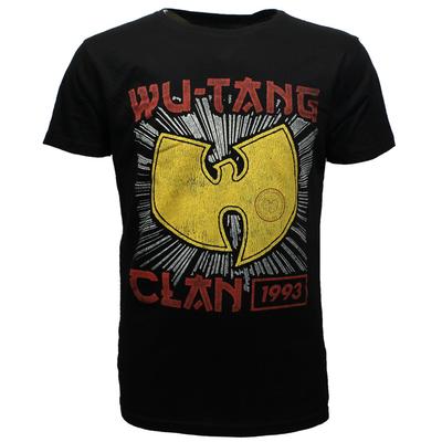 Wu-Tang Clan Tour 93 T-Shirt Men's and Women's Short Sleeve Vintage Band Y2k Brand T-shirt Summer Sports Tops Men Clothing