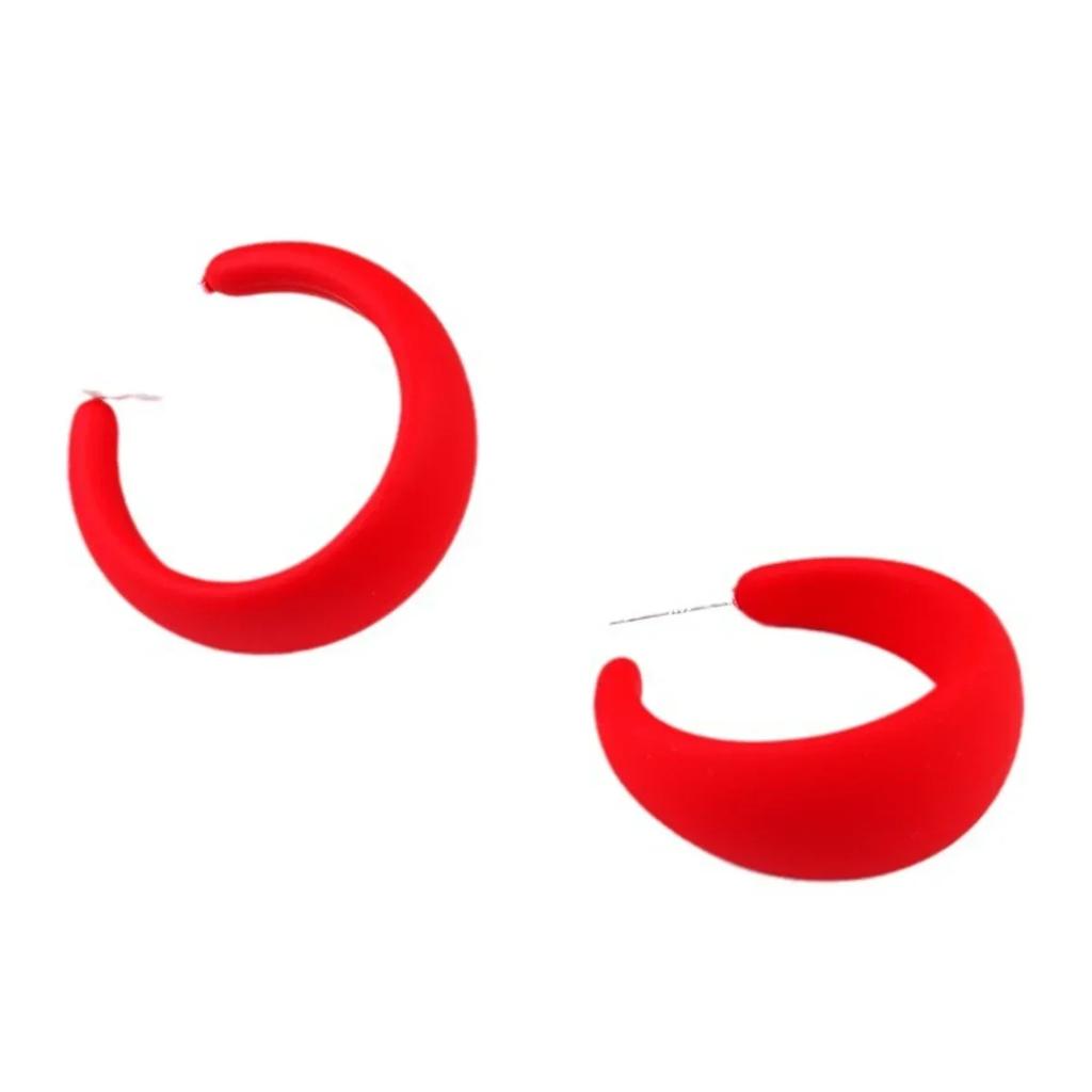 Exquisite Fashion Classic Acrylic Ring Declaration Minimalist Earrings Women's Luxury Design Decoration Wedding Party Jewelry