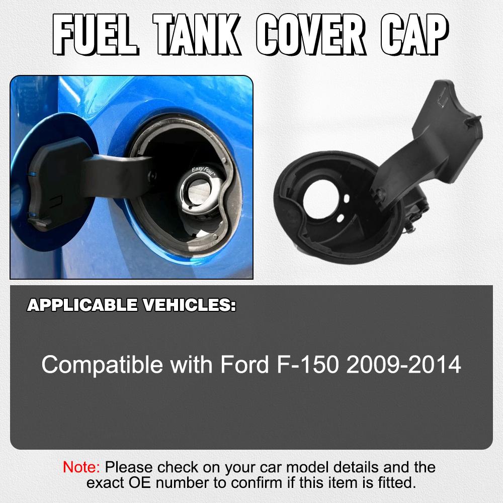9L3Z-9927936-B Fuel Filler Housing Hinge Pocket Gas Cap Door Lid For Ford F150 F-150 2009 2010 2011 2012 2013 2014