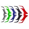Motorcycle Front Fairing Winglets Aerodynamic Wing Cover Trim Spoiler Winglets Body Work Fairing for Most Motorbike