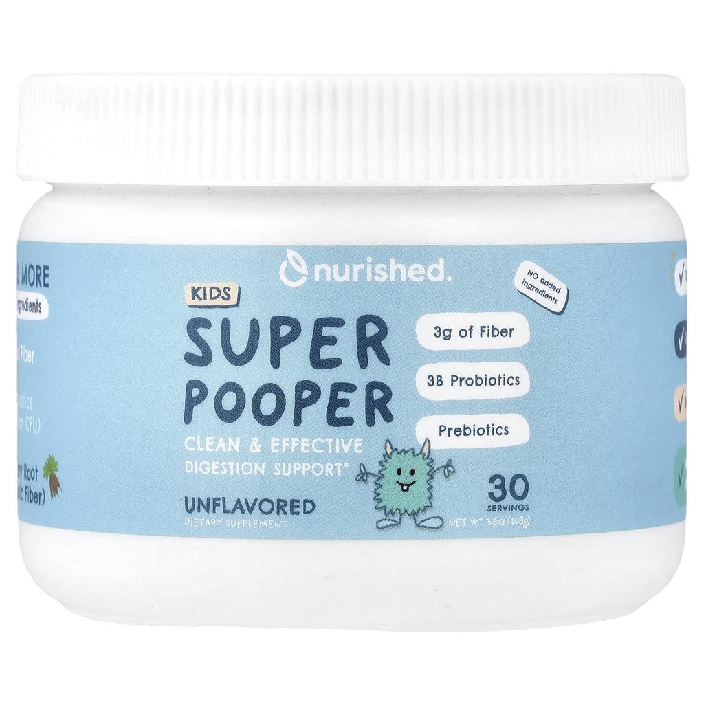 Nourished, Kids, Super Puffer, Unflavored, 108g (3.8oz)