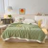 Checkerboard Faux Lamb Fleece Double Sided Blanket Soft Cozy Sofa Cover For Napping Multi-Purpose Machine Washable Bed Sheets