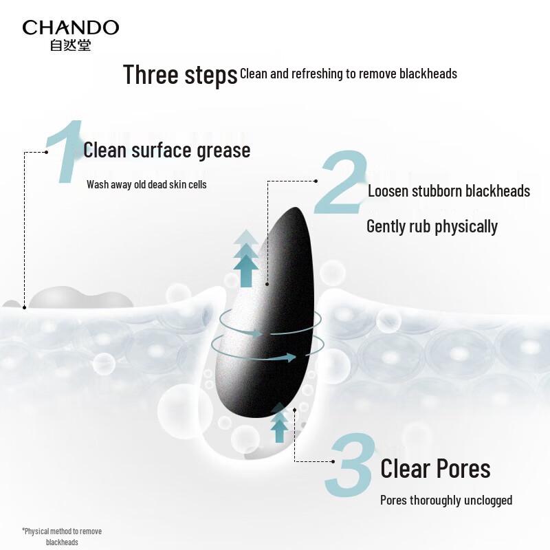 CHANDO Men's Blackhead Clearing Facial Cleanser
