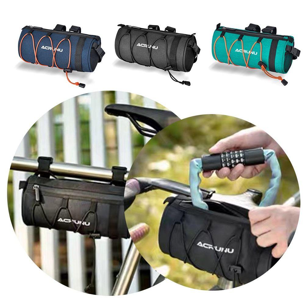 

Waterproof Bike Handlebar Bag Durable Cycling Comuter Bag Accessories Front Bike Bag