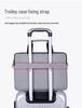 Fashionable Solid Color Laptop and iPad Handbag for Business Meetings