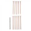 Effective Copper Nail Spikes 4 Inch Length for Tree and Stump Root Management
