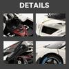 1:24 P1 GTR Supercar Alloy Metal Diecast Model Car Sound & Light High Simulation Model Vehicle Gifts