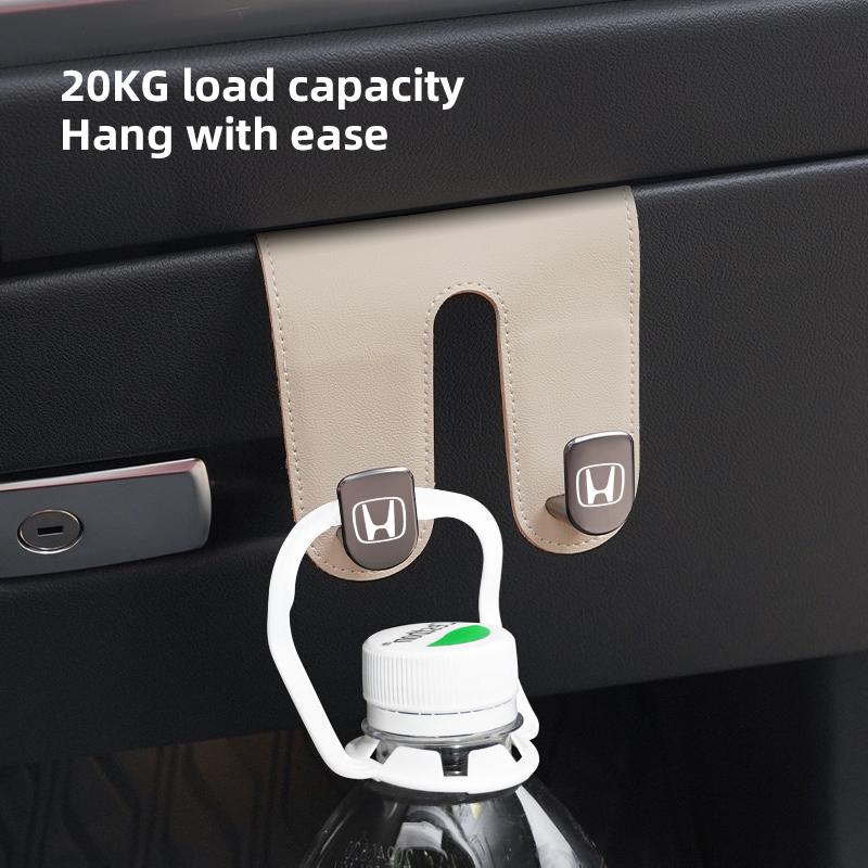 TQDX8 Car Co Pilot Storage Hook Creative Storage Metal Hooks For Honda Civic Accord Crosstour Spirior Odyssey Avancier UR-V Sienna