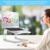 Ergonomic Aluminum Laptop Mount Computer Stand Compatible Detachable Laptop Riser Notebook Holder For MacBook 10-15.6"